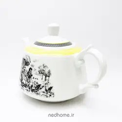 قوری لندنی ویلیج چینی زرین