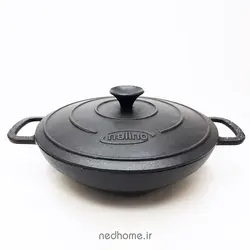 ماهیتابه تک چدن گرانیت نالینو