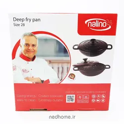 ماهیتابه تک چدن گرانیت نالینو