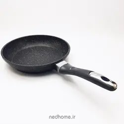 ماهیتابه تک دسته 24 cm مشکی زرساب سری MELORIN