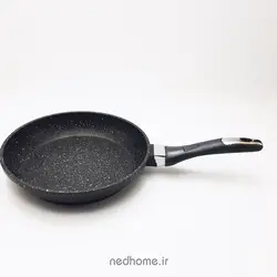 ماهیتابه تک دسته 24 cm مشکی زرساب سری MELORIN