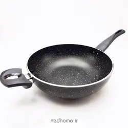 ماهیتابه وک 28 cm مشکی زرساب سری Violet