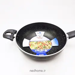 ماهیتابه وک 28 cm مشکی زرساب سری Violet