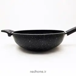 ماهیتابه وک 28 cm مشکی زرساب سری Violet