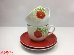 سرویس 17پارچه چای خوری شارلوت زرین