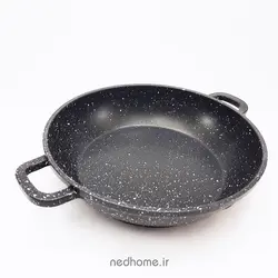 ماهیتابه مشکی دو دسته زرساب سری MELORIN