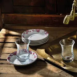 نعلبکی آران چینی زرین