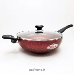 ماهیتابه وک 28 cm تمشکی زرساب سری Violet
