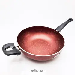 ماهیتابه وک 28 cm تمشکی زرساب سری Violet