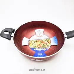 ماهیتابه وک 28 cm تمشکی زرساب سری Violet