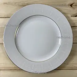 بشقاب پلو خوری سپید صدف فله ای چینی زرین | ندهوم