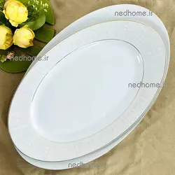 🍗🍛 دیس سپید صدف فله ای چینی زرین | ندهوم