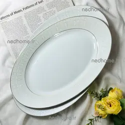 🍗🍛 دیس سپید صدف فله ای چینی زرین | ندهوم