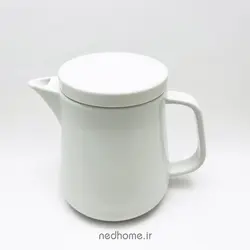 قوری سفید سرامیکی وارداتی