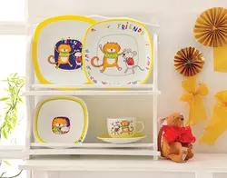 سرویس غذاخوری کودک دوستان چینی زرین