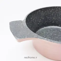 سرویس قابلمه 16 پارچه گرانیت یونیک رزگلد