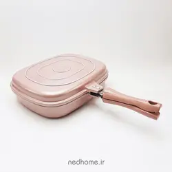 سرویس قابلمه 16 پارچه گرانیت یونیک رزگلد