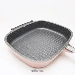 سرویس قابلمه 16 پارچه گرانیت یونیک رزگلد