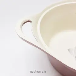 سرویس قابلمه چدن گرانیت 15 پارچه رزگلد BVK