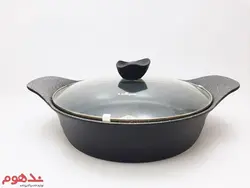 سرویس قابلمه چدن گرانیت 11 پارچه یونیک