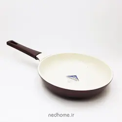 سرویس قابلمه چدن گرانیت 15 پارچه زرشکی(بادمجانی) BVK