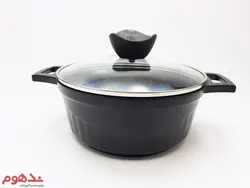 سرویس قابلمه چدن گرانیت 14 پارچه نالینو