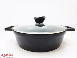 سرویس قابلمه چدن گرانیت 14 پارچه نالینو