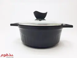 سرویس قابلمه چدن گرانیت 14 پارچه نالینو