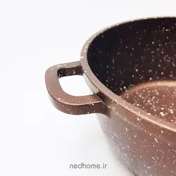 سرویس قابلمه گرانیت 7 پارچه زرساب سری ملورین - مسی