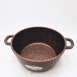 سرویس قابلمه گرانیت 7 پارچه زرساب سری ملورین - مسی