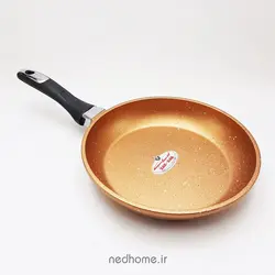 سرویس قابلمه گرانیت 7 پارچه زرساب سری ملورین - مسی متالیک