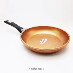 سرویس قابلمه گرانیت 7 پارچه زرساب سری ملورین - مسی متالیک