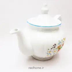 قوری 4 ترک چینی زرین طرح ویکتوریا