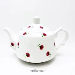 قوری لندنی پینک رز مینیاتور چینی زرین