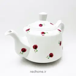 قوری لندنی پینک رز مینیاتور چینی زرین