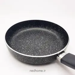 ماهیتابه تک دسته 24 cm مشکی زرساب سری Violet