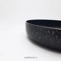 ماهیتابه تک دسته 24 cm مشکی زرساب سری Violet