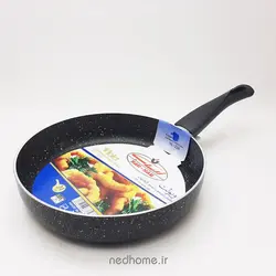 ماهیتابه تک دسته 24 cm مشکی زرساب سری Violet