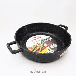 ماهیتابه 32 cm مشکی زرساب سری MELORIN