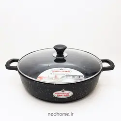 ماهیتابه 32 cm مشکی زرساب سری MELORIN