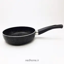 ماهیتابه تک دسته مشکی زرساب سری Violet