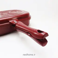 ماهیتابه رژیمی یونیک - زرشکی