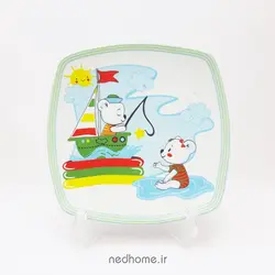 سرویس غذاخوری کودک چینی لورین طرح خرس ملوان