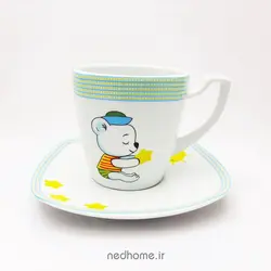 سرویس غذاخوری کودک چینی لورین طرح خرس ملوان