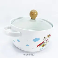 قابلمه تک سرامیکی BOWL - طرح CATTLE