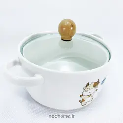 قابلمه تک سرامیکی BOWL - طرح RAINBOW