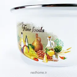 قابلمه تک لعابی طرح FOOD