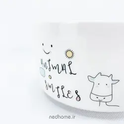 قابلمه تک سرامیکی BOWL - طرح ANIMALS