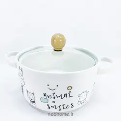 قابلمه تک سرامیکی BOWL - طرح ANIMALS