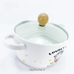 قابلمه تک سرامیکی BOWL - طرح LOVELY COW
